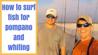 How to Surf Fish for Pompano and Whiting [upl. by Jaycee]