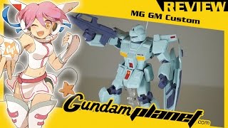 MG GM Custom  Gundam Planet Review [upl. by Yeltnarb]