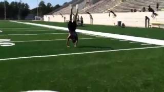 World Record  most backhandsprings in a row Jack Payne [upl. by Daniyal257]