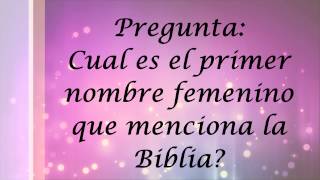 Mujeres de la Biblia PampR Parte 1 [upl. by Dodi]