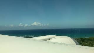 Landing  LOT 787 SPLRH  Katowice KTW  Puerto Plata POP [upl. by Hannazus]