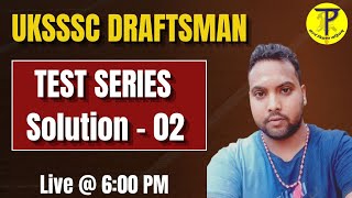 UKSSSC Draftsman Test Series Solution 02  By  Pramod Sir  Tech Pathshala [upl. by Kuehn]