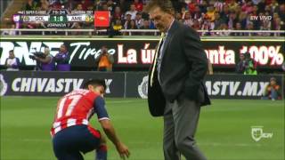 The Club America coach stole the ball from an opposing player [upl. by Frederik]