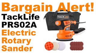 BARGAIN ALERT  TackLife PRS02A Electric Rotary Sander [upl. by Hainahpez]