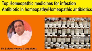 Top homeopathic medicines for infection  antibiotic in homeopathy  homeopathic antibiotics in hind [upl. by Kalina295]