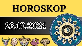 HOROSKOP FÜR 23 OKTOBER 2024 FÜR ALLE STERNZEICHEN [upl. by Nus]