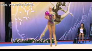 Yana Kudryavtseva ball AA WC Sofia 2015 [upl. by Aekal]