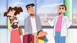 New hindi shinchan episode shinchan first time at airport no zoom effect shinchan [upl. by Ymaj]