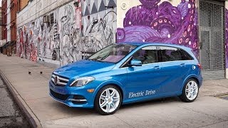 2015 MercedesBenz BClass Electric Drive Review Outside amp Inside [upl. by Polito]