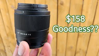 VILTROX 20MM F28 REVIEW Wide Angle For A Narrow Price [upl. by Micah]