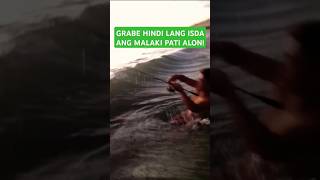 Huli na sana Nakawala pa giantfish giantwaves asmrvideo [upl. by Enrobialc]