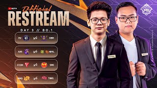 Official Restream Lets Go 🇲🇲 M6 Swiss Stage Day3 ပွဲစဉ်များ Myanmar🇲🇲Casting CasterZyZyy amp Blank [upl. by Jerz595]