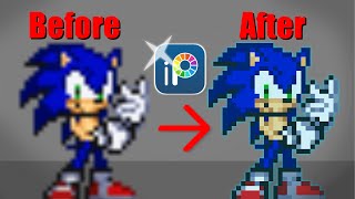 How to unblur and make transparent sprites  Sticknodes Sprite Tutorial [upl. by Holder]