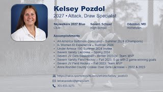 Kelsey Pozdol Summer 2024 Highlights [upl. by Ynogoham]