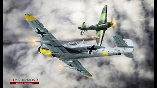 Classic Duels  Messerschmitt BF 109 vs Yak1 amp Yak7 [upl. by Sari940]