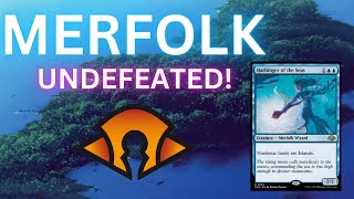 Modern Merfolk UNDEFEATED Modern Horizons 3 gameplay [upl. by Itagaki]