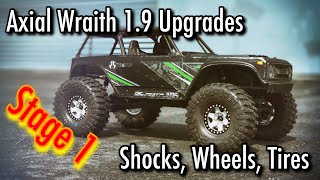 Wraith 19 Upgrades  Shocks Tires and Beadlocks  EP1 [upl. by Zednanref]