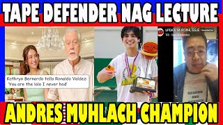 TAPE Bulaga defender naglecture nagwala o nawala [upl. by Past]