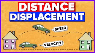 Distance Displacement Speed and Velocity [upl. by Damales]