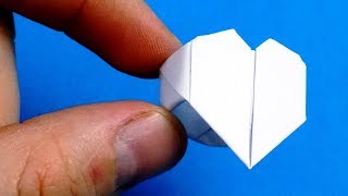 Origami Heart Ring  Instructions [upl. by Itak]