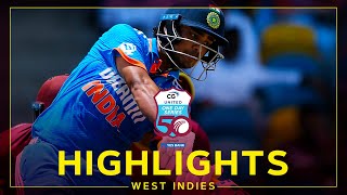 Highlights  West Indies v India  Kishan and Kuldeep Star  1st CG United ODI [upl. by Retrak676]