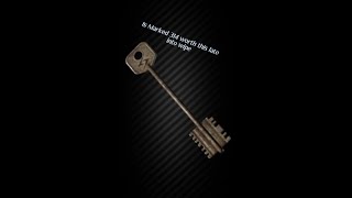 IS A ONE USE 314 MARKED ROOM KEY WORTH 5 MIL TARKOV escapefromtarkov [upl. by Acireed537]