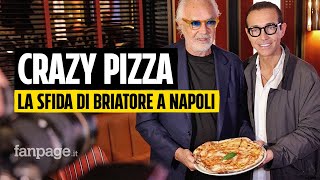 Briatore apre Crazy Pizza quotAbbiamo messo Napoli in pole positionquot [upl. by Madelaine]