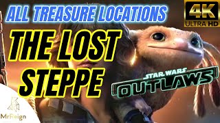 STAR WARS OUTLAWS  ALL TREASURE amp SMUGGLER CHEST LOCATIONS  TOSHARA  THE LOST STEPPE [upl. by Lane604]