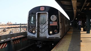 MTA R143 L train ride from Broadway Junction to 14 St Union Sq [upl. by Genny]