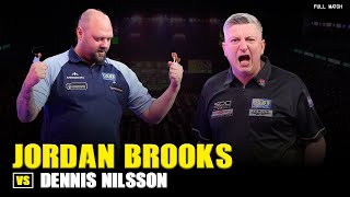 Jordan Brooks vs Dennis Nilsson FULL MATCH  2023 WDF World Darts Championship [upl. by Hardi]