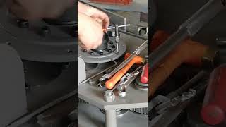 QUICK EASY THREAD CUTTING USING HANDY TOOLS IN THE MECHANICAL WORKSHOP [upl. by Refynnej931]