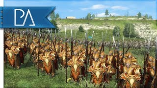 GREAT AMBUSH IN MIRKWOOD SIEGE BATTLE  Lord of the Rings  Third Age Total War Reforged [upl. by Reichert635]