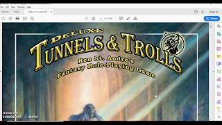 Tunnels and Trolls Overview and Adapting to Solo Play [upl. by Wadesworth]