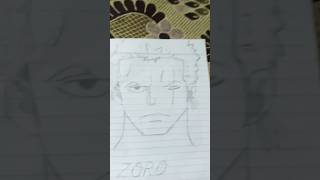 Zoro drawing [upl. by Ras866]