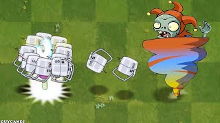 Magnetshroom Powerup Vs All Zombies in Plants vs Zombies 2 Gameplay 2022 [upl. by Elnukeda]