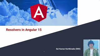 Resolvers in Angular  Angular 15  Angular Routing [upl. by Oisor728]