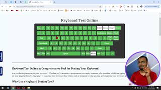 Keyboard Button Tester Online Tool for Daily Use⌨️ [upl. by Amiel]