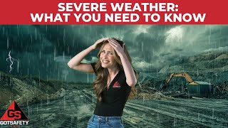 Severe Weather Safety Protocols What You Need to Know [upl. by Nolek406]