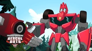 Transformers Rescue Bots  Introducing Sideswipe Official Clip  Transformers Junior [upl. by Llerrad]