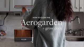 How to EASILY Clean the Aerogarden Harvest  just 10 minutes [upl. by Cacia]