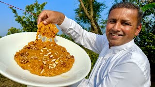 Multani Sohan Halwa Recipe  How To Make Multani Sohan Halwa at Home  Village Food Secrets [upl. by Tiffy]