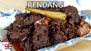 Empuk Meresap Tahan Lama Resep Rendang Daging Khas Padang [upl. by Ethbun]