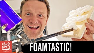 How to Fix Plasterboard with Expanding Foam Adhesive [upl. by Aitropal525]