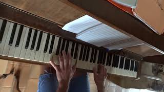 Exercices sur La Complainte de Pablo Neruda  piano  refrain [upl. by Buddie]