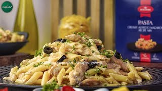 Creamy Chicken Alfredo Pasta  White Sauce Pasta Recipe by SooperChef [upl. by Lach280]