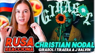 RUSA REACCIONA A Christian Nodal  Girasol  TIRADERA A J BALVIN [upl. by Asenav]