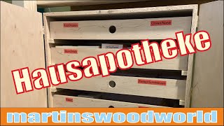 Hausapotheke  Medikamentenschrank  selber bauen  DIY [upl. by Etnauj565]