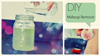 DIY Makeup Remover Easy and Cheap Tutorial [upl. by Dew]