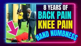 🔴KAKANDE TESTIMONIES  8 YEARS OF BACK PAIN KNEE PAIN AND HAND NUMBNESS INSTANTLY HEALEDJC5455 [upl. by Alyehc]