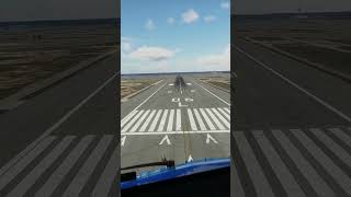 Barcelona Zibo 737 800X Landing aviation shorts avgeek landing [upl. by Nanahs367]